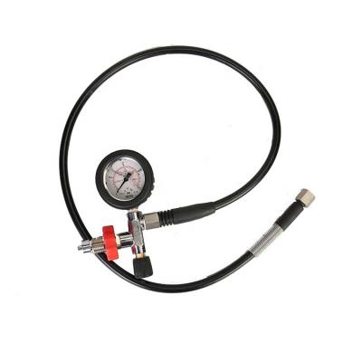 China Lubricated Standard Size Air Hoses And Dial Gauge For Dive Air Compressor Breathing Parts for sale