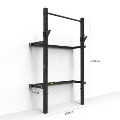 China Durable bent wall mount wedges squat rack for sale