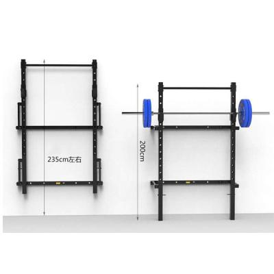 China Durable Folded Wall Mount Wedges Squat Rack For Gym And Home for sale