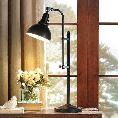 China Industrial Adjustable Farmhouse Reading Lamp Metal Table Lamp for Living Room Bedroom Office Home for sale