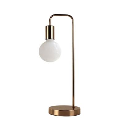 China Industrial industrial reading lamp, metal simple copper table lamp for living room bedroom office for sale