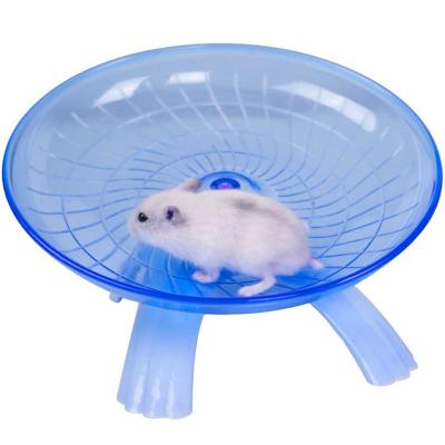 China Sustainable Flying Saucer Pet Supplies Products Accessories Silent Hamster Running Exercise Wheel Pet Cages Toy for sale