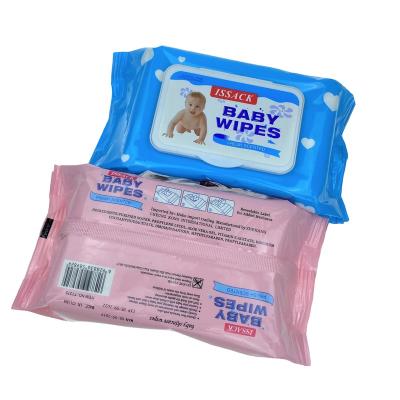 China Custom Disposable Cleaning Cloths Baby Soft Skin Soft Baby Wet Clamshell Wipes for sale