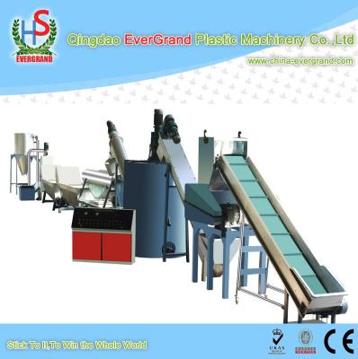 China Plastic Bottle Recycling Machine , PET Crushing Washing Waste Recycling Machinery for sale