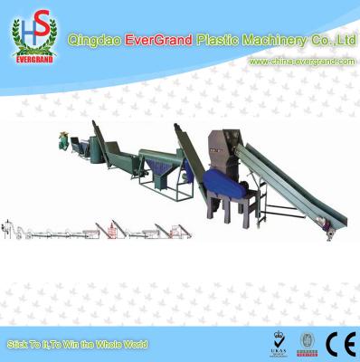 China Belt Convey PET Recycling Machine with Label Separator High Speed Friction Washing Machine for sale