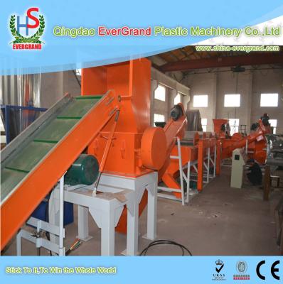 China SUS304 Stainless Steel Waste Recycling Equipment , Film Crusher Polypropylene Recycling Machine for sale