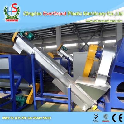 China Plastic Flessen/Polystyreen Recyclingsmachine met Sainless-Staalmateriaal Te koop