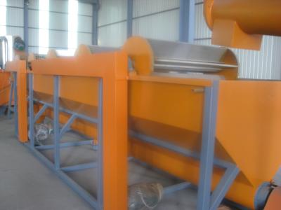 China 500kg/h Capacity Floating Washing Tank  PP PE Waste Plastic Recycling Machine for sale