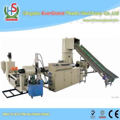 China PE Film Scrap Recycling Line Granule Making Machine Two Stage Fully Automatic for sale