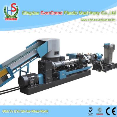 China Screw Extruder Granule Making Machine with Hydraulic Screen Exchanger Water Ring Cutter for sale