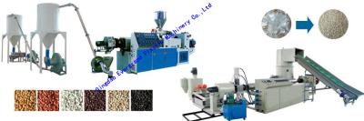 China Waste Plastics PET Granulating Machine for PET Flakes Double Stages Recycling for sale