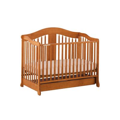 China Good Quality American Pine Wood Standard Solid Wood Baby Crib Hutch for sale