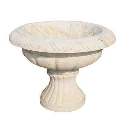 China Modern New Design Garden Stone Fountains Outdoor Water Spout for sale