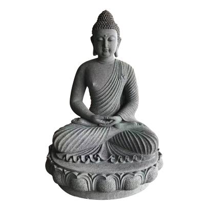 China Chinese Manufacturer China Manufacturer Garden Decor Buddhist Statue Natural Stone Buddha Carving Tibetan Medicine Buddha Statue for sale