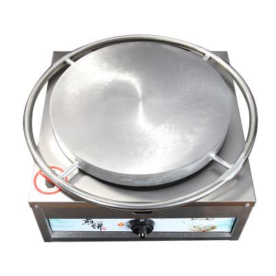 China Bread Bakery Machine Gas Heating Tortilla Machine Gas Thin Pancake Rotating Baking Baking Machine for sale