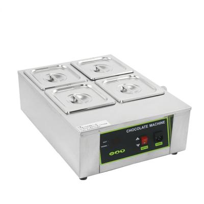 China Snack Factory Temperature Can Be Controlled Stainless Steel Electric Chocolate Melting Machine for sale