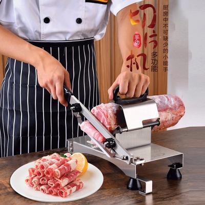 China food & Beverage factory commercial and household machine manual meat slicer meat slicer for sale