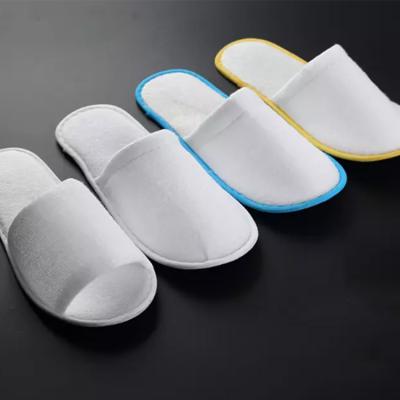 China Custom Disposable Napping Slippers Gray Cloth Cloth Hotel/Spa Hotel/Resort/Hospital Slippers for sale