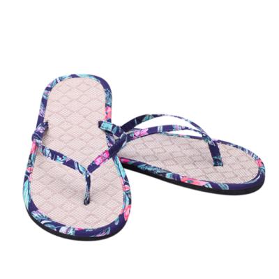 China Fashion Trend Simple Design Disposable Toe Flip Flops Slippers Hotel End Flip Flops Customized Logo for sale