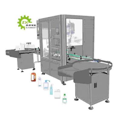 China Custom Food Logo Bottles 5 Liter -10 Liter Water Filling Machine for sale