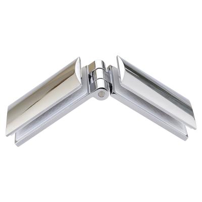 China Wholesale Modern 180 Degree Tempered Glass Doors Pivot Room Shower Hinges Frameless Hinge Shower for sale