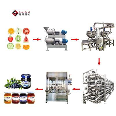 Китай Small and Large Scale Continuous Jar Fruit Jam Production Equipment Making Machine Processing Line продается