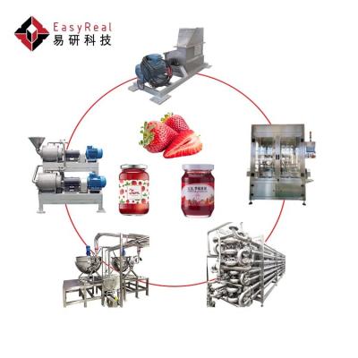 China High Quality Strawberry Juicer Extractor Machine Berry Juice Production Line Strawberry Juice Machine Te koop