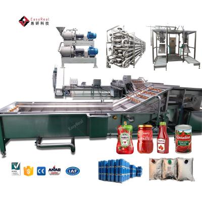 중국 Industrial Pure Hot and Cold Break Tomato Paste Maker Making Machine Processing Machinery Manufacturer 판매용