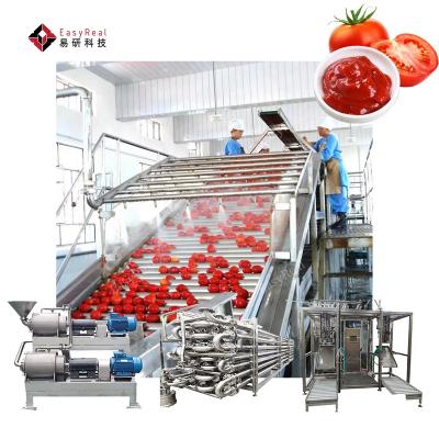 China Automatic Manual Tomato Juicer Plant and Tomato Sauce Standup Processing Machine Maker with High Proformance Cost à venda