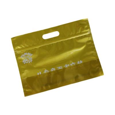 China Moisture Proof Gravure Printing Best Selling Plastic Die Cut Bag Die Cut Shopping Bag for sale