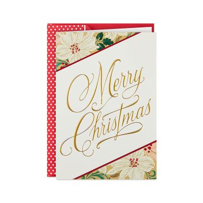 China paper & Cardboard Super Navidad September 2022 2023 Christmas Cards Custom Thank You Greeting Cards for sale