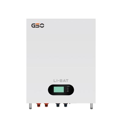 China Home Appliances Gso 6000 Cycle 100ah 200ah Batteries Deep Cycle 100ah 200ah Lithium Ion 48v Lifepo4 5kw 10kw Battery With Bms for sale