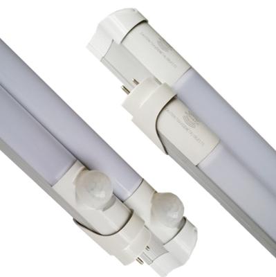 China theme park t8 led tube with motion sensor microwave detector t8 led tube 18w AC85-265V 3 years warranty for sale