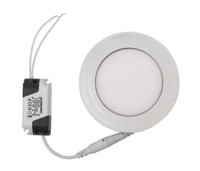 China Desktop Ultra Thin Round Led Panel Light Ceiling 6w 12w 18w 24w Aluminum Shell AC85-265V for sale