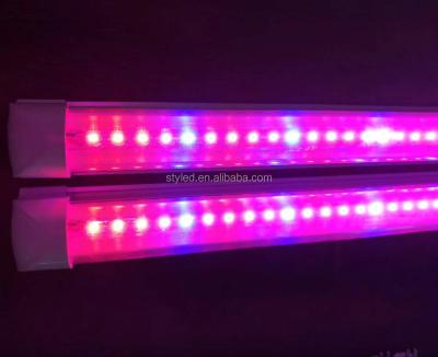 China Seed starting t8 full spectrum led grow light tube red blue 4:1 18w 30w for sale