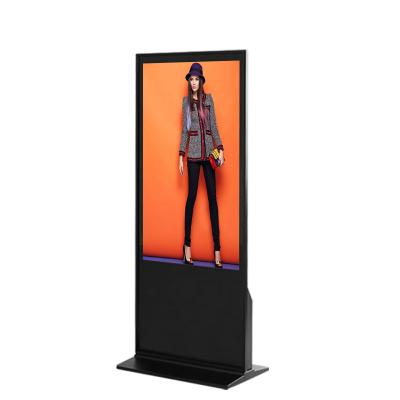 China Alloy 43 inch touch screen chinese manufacture cheap price kiosk advertising media player in supermarket for sale