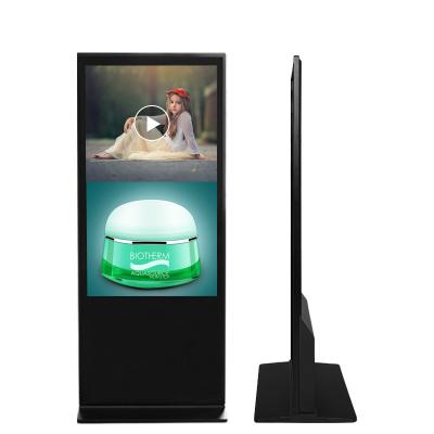 China Alloy 43 inch advertising kiosk touch screen kiosk with cheap price in supermarket and shopping mall for sale