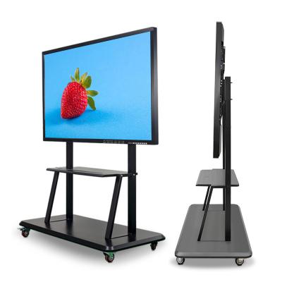 China 20 point infrared touch interactive whiteboard 65 inch display with 4K resolution smart digital whiteboard for teaching 65inches for sale