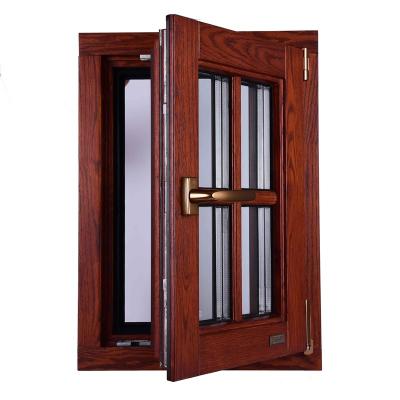 China Modern Aluminum Clad Wooden Doors And Windows Sold Directly By Chinese Manufacturers for sale