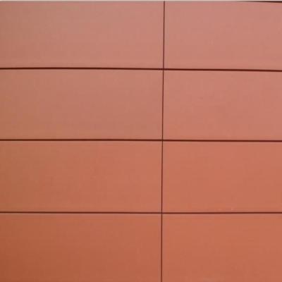 China Modern Ceramic Panel Facade Materials Plate Curtain Wall System Ceramic Terracotta Panel for sale