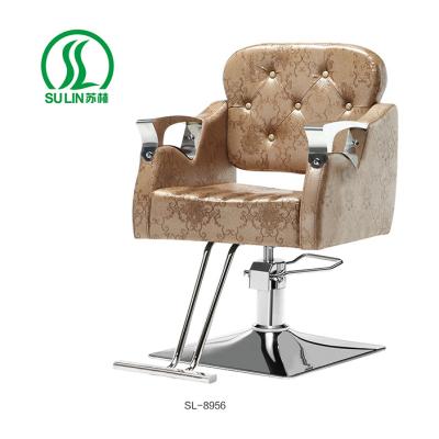 China Italy color option synthetic leather beauty styling chair hair salon barber shop barber chair for sale