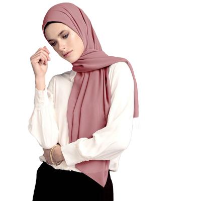 China Top Sale Bubble Chiffon Chiffon Shawl Wholesale Fashion Hijab Fashion Scarf Malaysia Arab Muslim Hijab for sale