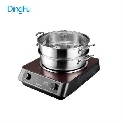 China Induction Cooker 3500W LED Household Induction Cooker Single Touch Control Electric Induction Cooker for sale