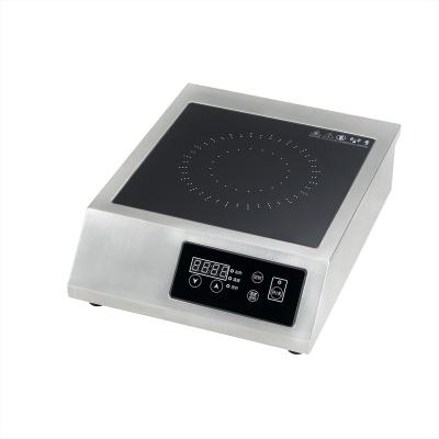 China Hotel 3.5 Kw Commercial Induction Cooker Stainless Steel Touch Control Housing for sale