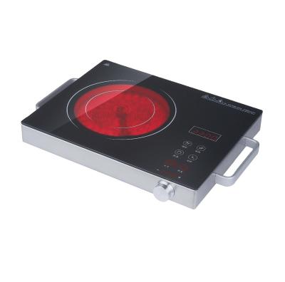 China Stainless Steel Touch Control Housing Infrared Ceramic Cooker DF-H01 CB CE SAA Knob Control for sale