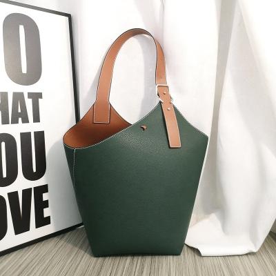 China Other newest styles good fashion leisure woman bucket bag leather shoulder bag please contact us for good quality luxury famous bags for sale