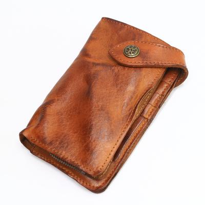 China Designer Custom Slim Minimalistic Women Card Holder Wallet Waterproof PU Leather for sale