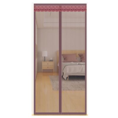 China Modern Mute Living Room Child Pet Friendly Anti Mosquito Fly Fine 1mm Mesh Door Screen for sale