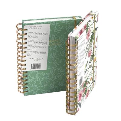 China Monthly Spiral Daily Weekly Planner Diary Notebook Planner Notebook Luxury Printing for sale