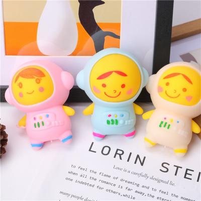 China Release New Style Dress Pressure Up Soft Material Cute TPR Astronaut Relaxation Nimble Person Toys For Children for sale